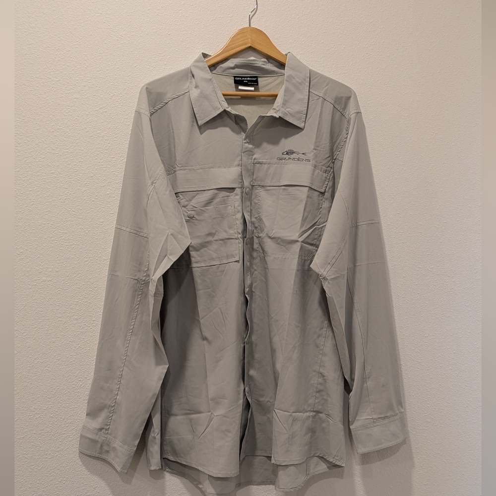 Grudens Men's Gray Shirt Size XL